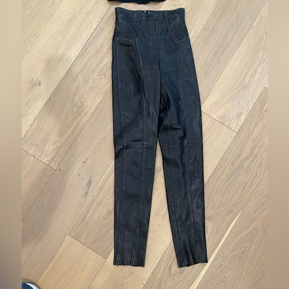 Vintage North Beach leather by Michael Hoban sz 3/4 80’s